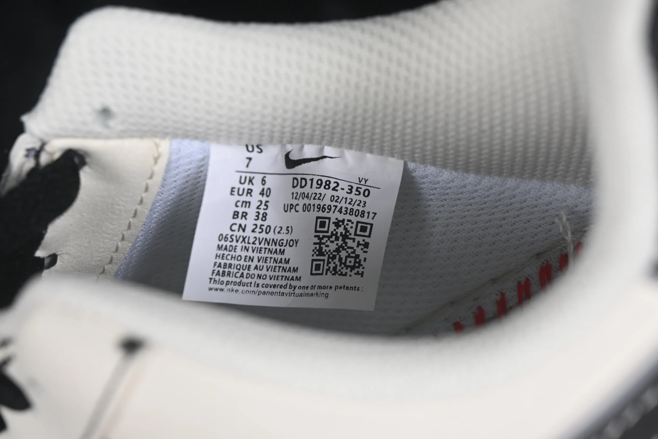 All categories Nk Air Force 1 Air Force series Nk Air Force 1 Low Air Force low-top Nike Air Force 1'07 Low joint model Air Force 1 low-top casual sneakers DD1982-350